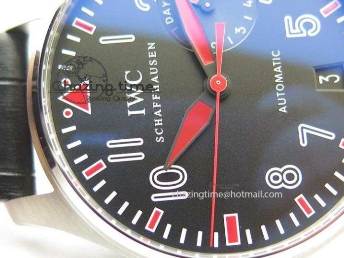 MIROTIME 0220 RelaxedFit Big Pilot Real PR IW500435 “Muhammad Ali” ZF Best Edition On Black Leather Strap A 7295